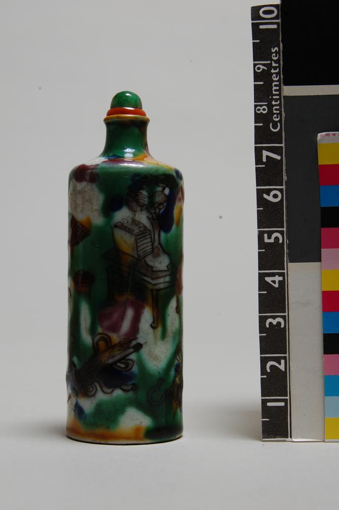 图片[1]-snuff-bottle; spoon(?); stopper(?) BM-Franks.999.+-China Archive